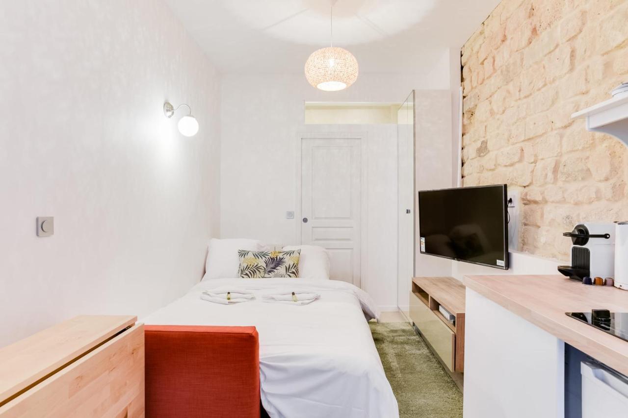 Apartmán Studio Near Le Moulin Rouge And Montmartre Paříž Exteriér fotografie